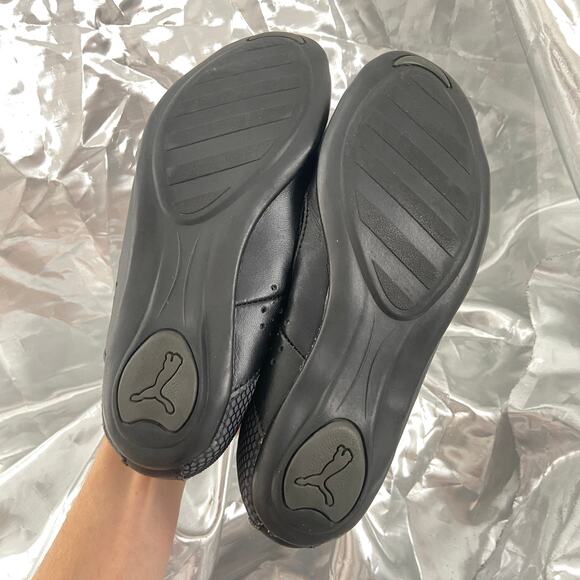 Puma ballet flats y2k vintage archive black, women's size 6.5 - Picture 5 of 5